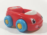 2013 Mattel Fisher Price Laugh and Learn Puppy's Learning Car ABC Red 4 3/4" Long Plastic Toy Car Vehicle