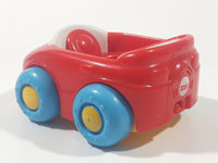 2013 Mattel Fisher Price Laugh and Learn Puppy's Learning Car ABC Red 4 3/4" Long Plastic Toy Car Vehicle