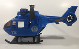 Kid Connection Rescue Squad #72 Police Helicopter 13" Long Plastic Toy Car Vehicle with Lights and Sound