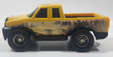 2011 FunRise Tonka Hasbro Off-Road Adventure Pickup Truck Yellow 8" Long Plastic Toy Car Vehicle #50254