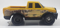 2011 FunRise Tonka Hasbro Off-Road Adventure Pickup Truck Yellow 8" Long Plastic Toy Car Vehicle #50254