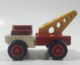 Vintage 1970s Kosto Tow Truck 3 1/2" Long Plastic and Pressed Steel Die Cast Toy Car Vehicle Made in Mauritius