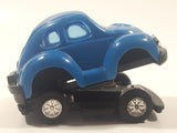 VW Volkswagen Beetle Bug 2 5/8" Long Plastic Body Blue Car Shaped Stapler