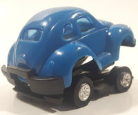 VW Volkswagen Beetle Bug 2 5/8" Long Plastic Body Blue Car Shaped Stapler