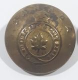 WWII Canadian Military General Service 5/8" Brass Button W.E. Clark Toronto Set of 2