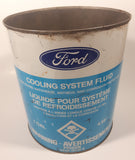 Vintage 1960s Ford Cooling System Fluid Antifreeze Antiboil 1 Gal 4.55L 8 1/8" Tall Metal Coolant Can Oakville, Ontario Canada