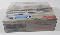 Vintage Telemania '57 Chevy Bel Air Car Shaped Blue Telephone Headlights Light Up and It Honk New in Box