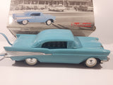 Vintage Telemania '57 Chevy Bel Air Car Shaped Blue Telephone Headlights Light Up and It Honk New in Box