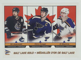 2002-03 McDonald's Pacific Prism Platinum Salt Lake Gold NHL Ice Hockey Trading Cards (Individual)