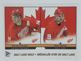 2002-03 McDonald's Pacific Prism Platinum Salt Lake Gold NHL Ice Hockey Trading Cards (Individual)