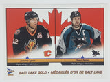 2002-03 McDonald's Pacific Prism Platinum Salt Lake Gold NHL Ice Hockey Trading Cards (Individual)