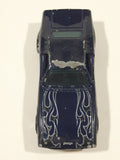 2009 Hot Wheels Rebel Rides Dixie Challenger '70 Dodge Challenger Metalflake Blue Die Cast Toy Car Vehicle