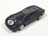 Unknown Die Cast 9809000 Champion Team #6 Black Die Cast Toy Car Vehicle