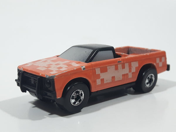 Rare 1990 Hot Wheels ConvertAbles Wreckers Pickup Truck Peach Die Cast Toy Car Vehicle