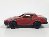 Vintage Majorette No. 202 Triumph TR7 Red 1:53 Scale Die Cast Toy Car Vehicle with Opening Doors