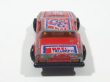 Vintage Majorette No. 202 Triumph TR7 Red 1:53 Scale Die Cast Toy Car Vehicle with Opening Doors