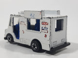 Vintage 1988 Hot Wheels Workhorses Good Humor Truck White Ice Cream Catering Food Truck Die Cast Toy Car Vehicle