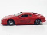 Yatming No. 8911 Ferrari Testarossa Red Die Cast Toy Exotic Dream Car Vehicle