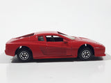 Yatming No. 8911 Ferrari Testarossa Red Die Cast Toy Exotic Dream Car Vehicle