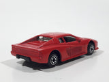 Yatming No. 8911 Ferrari Testarossa Red Die Cast Toy Exotic Dream Car Vehicle