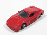 Yatming No. 8911 Ferrari Testarossa Red Die Cast Toy Exotic Dream Car Vehicle