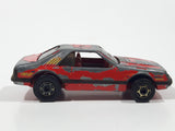 Vintage 1982 Hot Wheels The Hot Ones 1979 Ford Mustang Cobra Enamel Red Die Cast Toy Car Vehicle