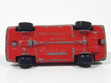 Vintage 1982 Hot Wheels The Hot Ones 1979 Ford Mustang Cobra Enamel Red Die Cast Toy Car Vehicle