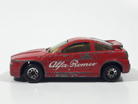 1993 Matchbox Alfa Romeo SZ Red Die Cast Toy Car Vehicle
