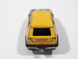 Vintage Majorette No. 235 VW Golf GTI Yellow 1/56 Scale Die Cast Toy Car Vehicle with Opening Rear Hatch