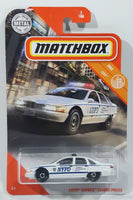 2020 Matchbox '94 Chevy Caprice Classic Police White Die Cast Toy Car Vehicle New in Package