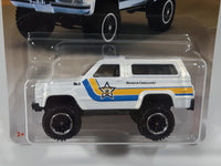 2019 Matchbox MBX Rescue '89 Chevy Blazer 4x4 White Die Cast Toy Car Vehicle New in Package