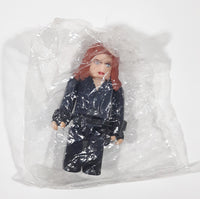 2010 Medicom Toys Kubrick Marvel Iron Man 2 Black Widow Natasha Romanoff 3" Tall Toy Figure in Package Sealed