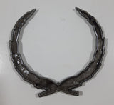 Vintage 1962 - 1965 Cadillac Eldorado Fleetwood Wreath 1/4 Panel Metal Emblem Badge Crest 1604429
