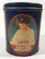 1988 Pepsico Drink Pepsi Cola A Nickel Drink Worth A Dime 3 1/2" Tall Tin Metal Canister