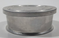 Vintage Sailboat Themed 2 5/8" Tall Embossed Aluminum Metal Expandable and Collapsible Travel Drink Cup with Lid