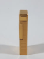 Vintage Colibri Of London John Sterling 2 1/2" Tall Gold Plated Gas Lighter