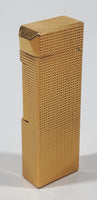 Vintage Colibri Of London John Sterling 2 1/2" Tall Gold Plated Gas Lighter