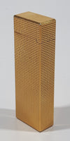 Vintage Colibri Of London John Sterling 2 1/2" Tall Gold Plated Gas Lighter