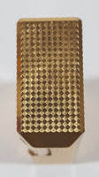 Vintage Colibri Of London John Sterling 2 1/2" Tall Gold Plated Gas Lighter