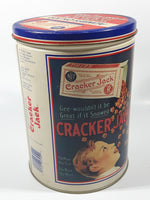 Cracker Jacks Always on Top World's Famous Confections Baseball 8" Tall Tin Metal Canister