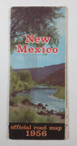 Vintage 1956 New Mexico Official Road Map