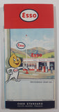 Vintage 1959 Edition Esso Standard Esso France Road Map