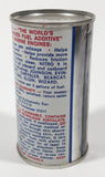 Vintage Nitro 9 For Marine Engines 4 FL. OZ. 3 7/8" Tall White Metal Can FULL