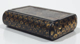 Antique Late 1800's Bryant & Mays London Small Hinged Tin Metal Box Match Holder Case