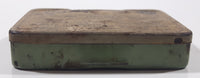 Extremely Rare Antique Lacey's (London) Ltd. London England Reducing Chewing Gum 75 Cent Small Pocket Size Tin Metal Hinged Case Enterprise Sales & Distributors, Vancouver Canada EMPTY