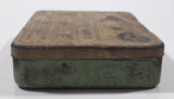 Extremely Rare Antique Lacey's (London) Ltd. London England Reducing Chewing Gum 75 Cent Small Pocket Size Tin Metal Hinged Case Enterprise Sales & Distributors, Vancouver Canada EMPTY