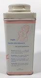 Vintage Johnson's Baby Powder Purest Protection 9 OZS. 6" Tall Tin Container Johnson & Johnson Limited Montreal EMPTY