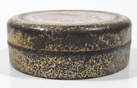 Antique Lanoline A delightfully soothing Emollient 2 3/8" Wide Tin Metal Canister
