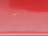 Vintage Whirley Disney's Cook'd Up Comics Goofy and Max Red Plastic Pencil Case