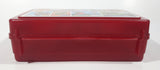 Vintage Whirley Disney's Cook'd Up Comics Goofy and Max Red Plastic Pencil Case